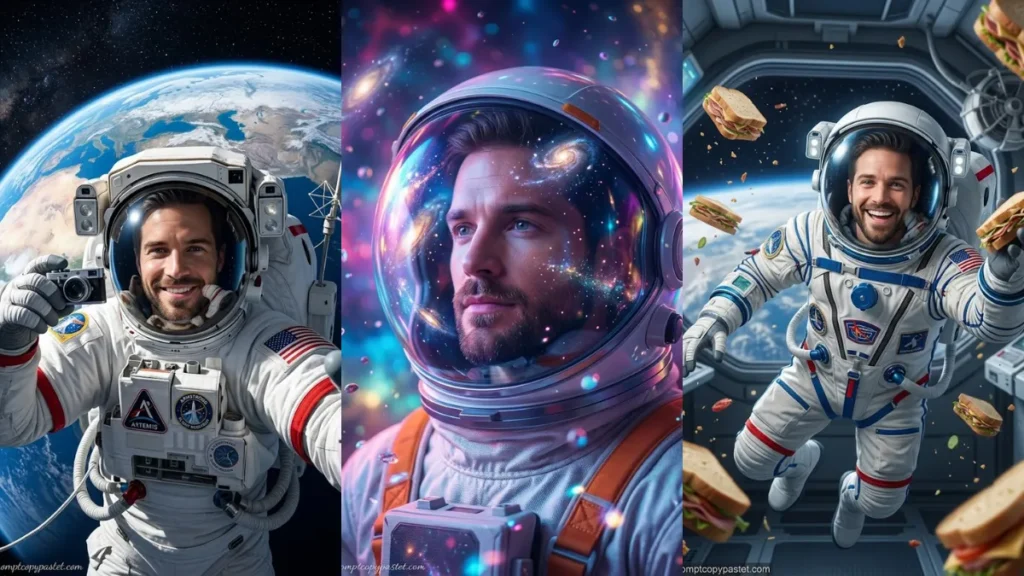 best space aesthetic prompts