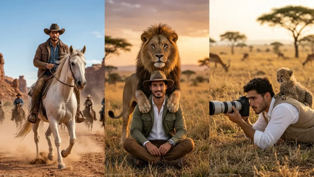 best safari adventure prompts
