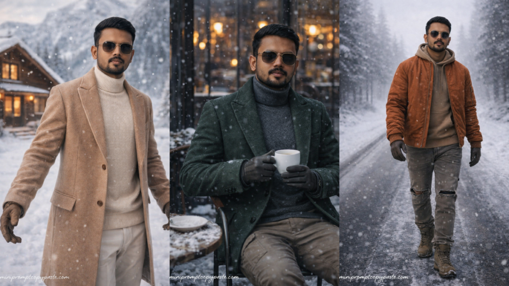 Top Winter Gemini AI Boys Photo Editing Prompts