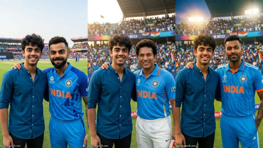 Google Gemini Indian Cricketers AI Photo Editing Prompts 