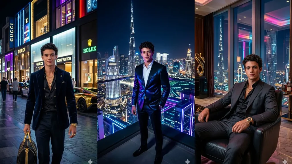 Viral Dubai Neon Car Boys AI Prompts
