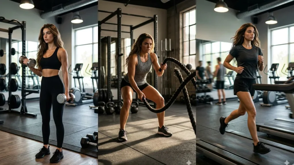 Best Powerful Gym Girl AI Prompts