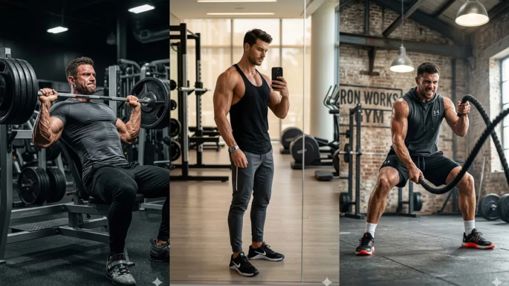 Trending Gym Men AI Photo Prompts
