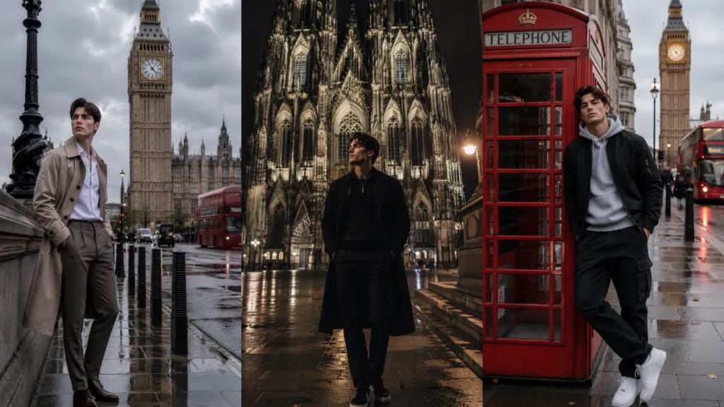 Best Europe Travel Men AI Prompts