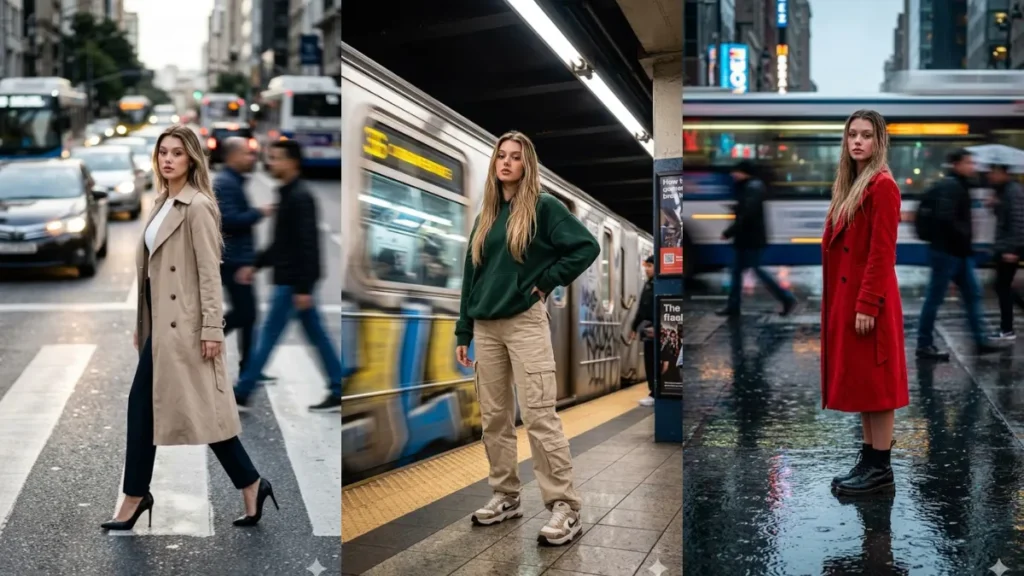 Trending Motion Blur Girl AI Prompts
