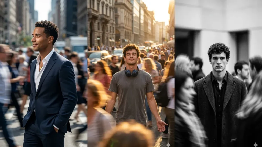 Top Motion Blur Men AI Photo Prompts