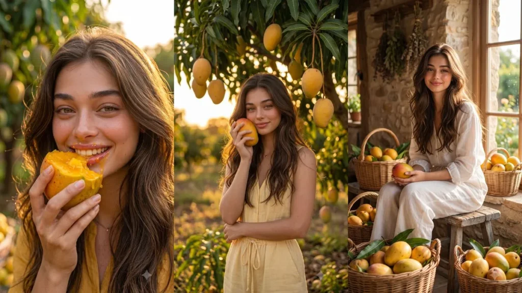 Mango Aesthetic Summer AI Prompt