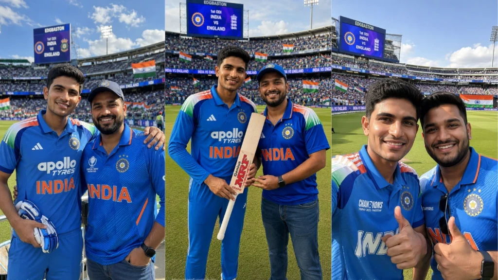 Shubman Gill Edgbaston ODI AI Prompts
