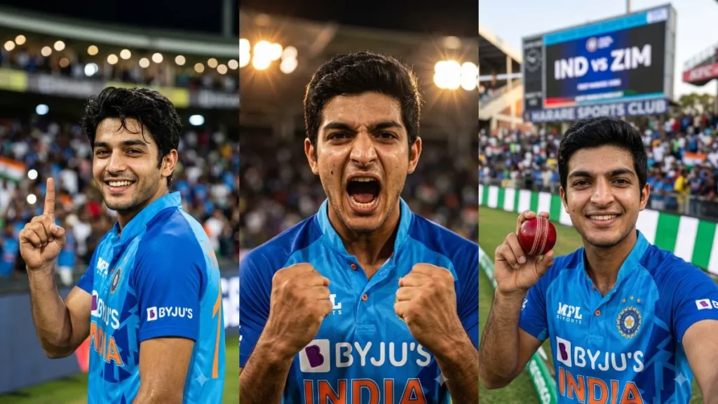 Team India vs Zimbabwe 1st T20I AI Prompt